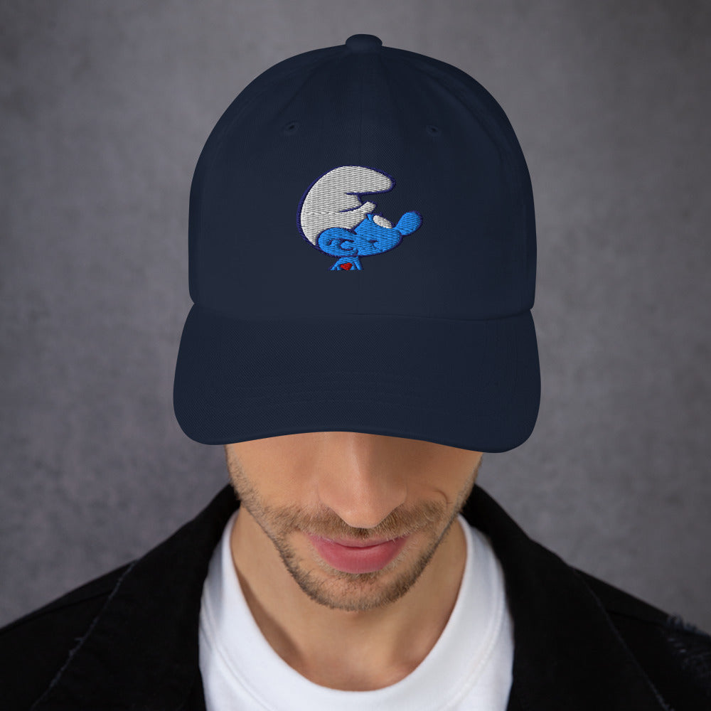 The Smurfs Hefty Smurf Embroidered Hat