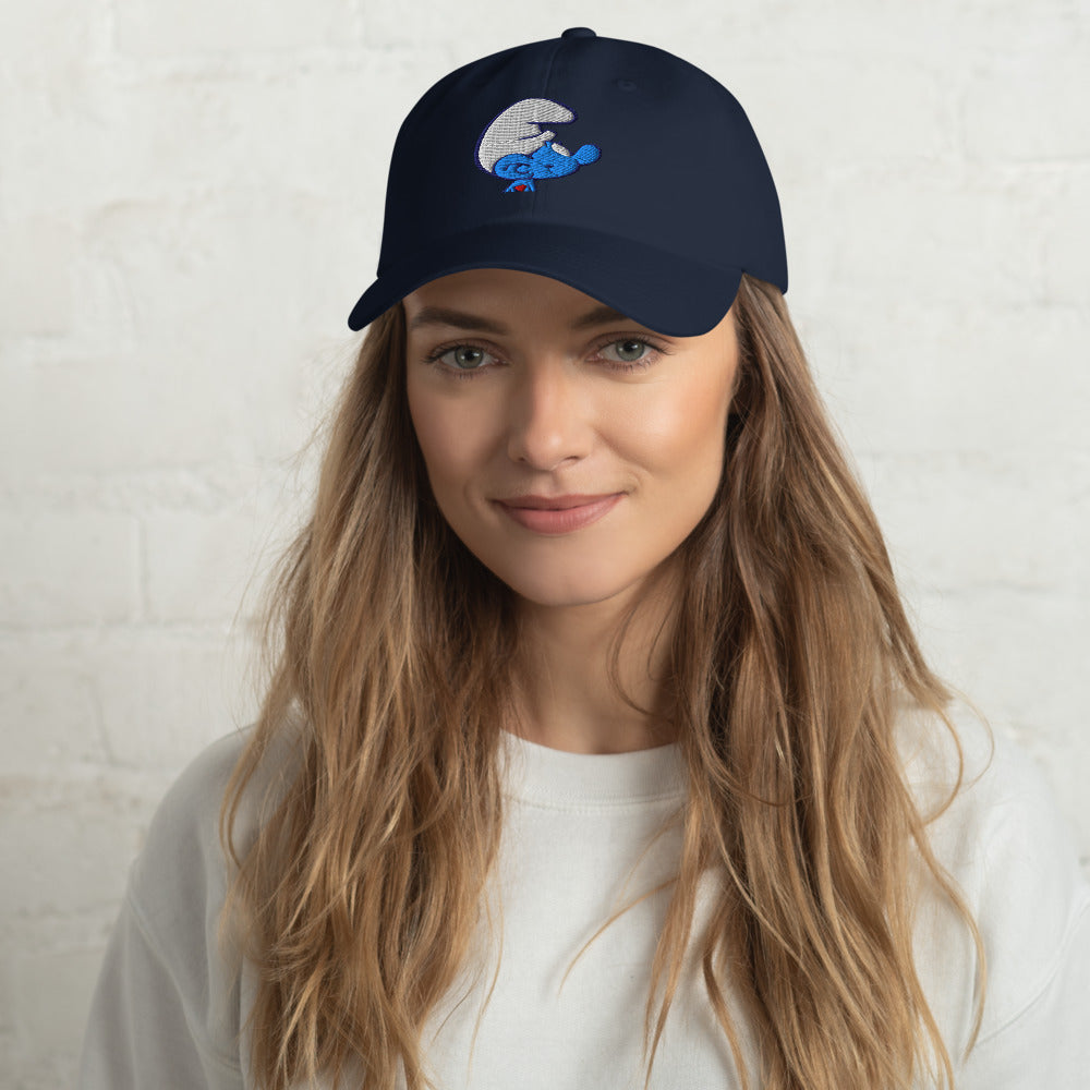 The Smurfs Hefty Smurf Embroidered Hat