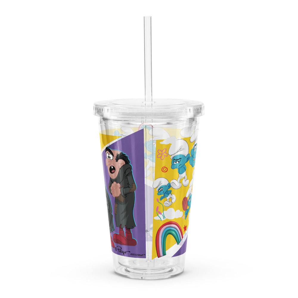 The Smurfs Movie Strip Tumbler