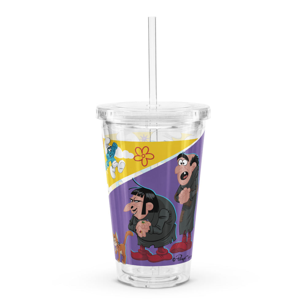 The Smurfs Movie Strip Tumbler