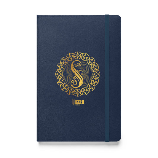 Wicked Shiz "S" Notebook Navy
