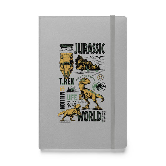 Jurassic World Notebook Silver
