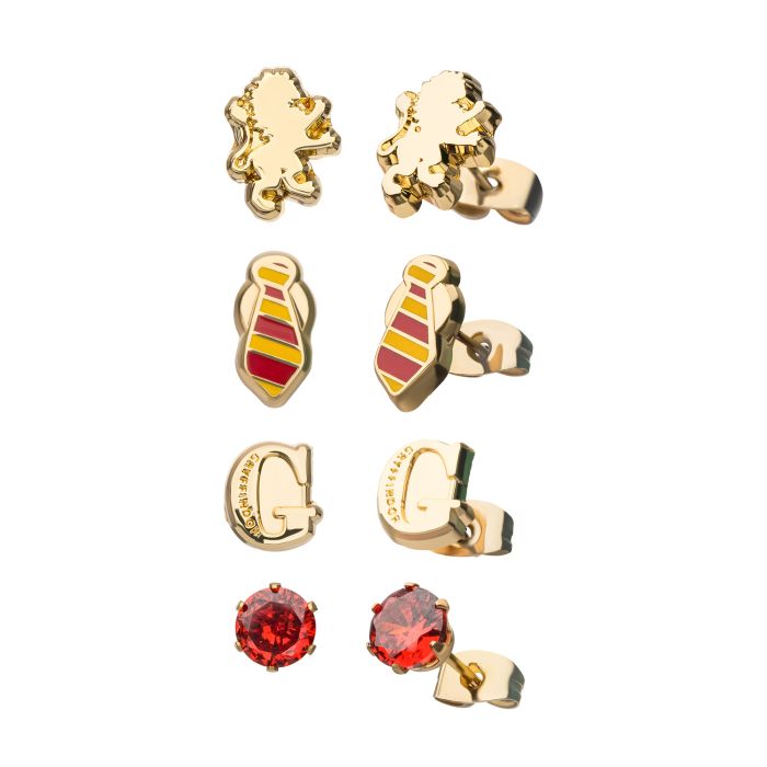 Harry Potter Gryfinder Stud Earring Set