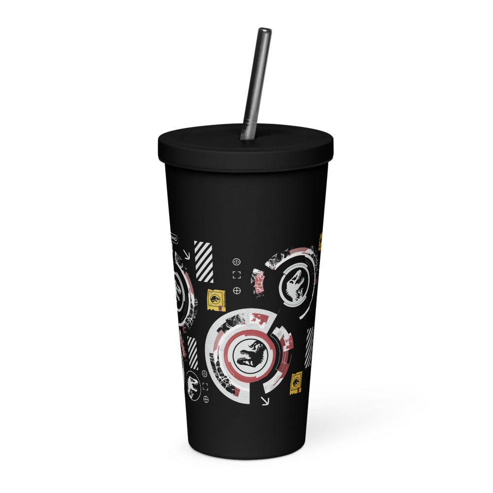 Jurassic World: Rebirth T-Rex Tumbler Black