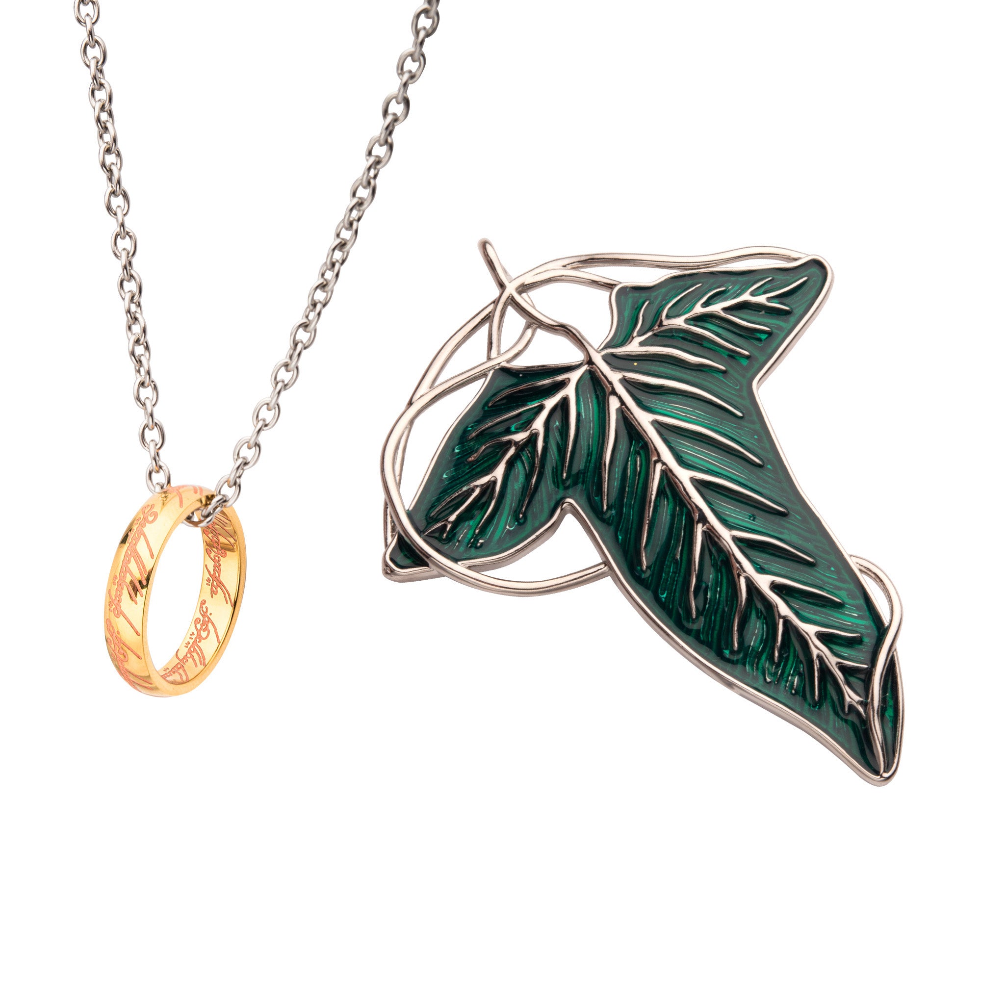 The Lord of the Rings Necklace and Frodo's Brooch Set – Cinemark Shop The Lord of the Rings Necklace and Frodo's Brooch Set – Cinemark Shop