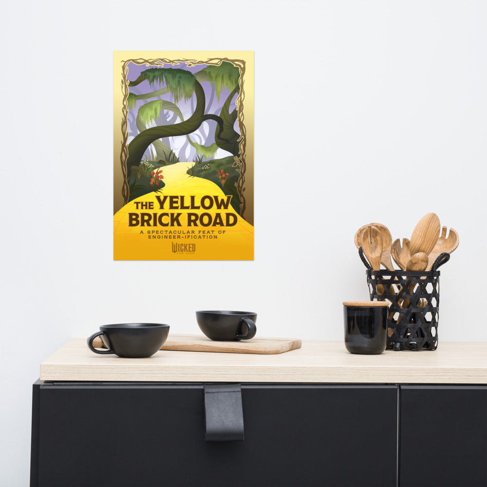 Wicked: For Good The Yellow Brick Road Premium Poster