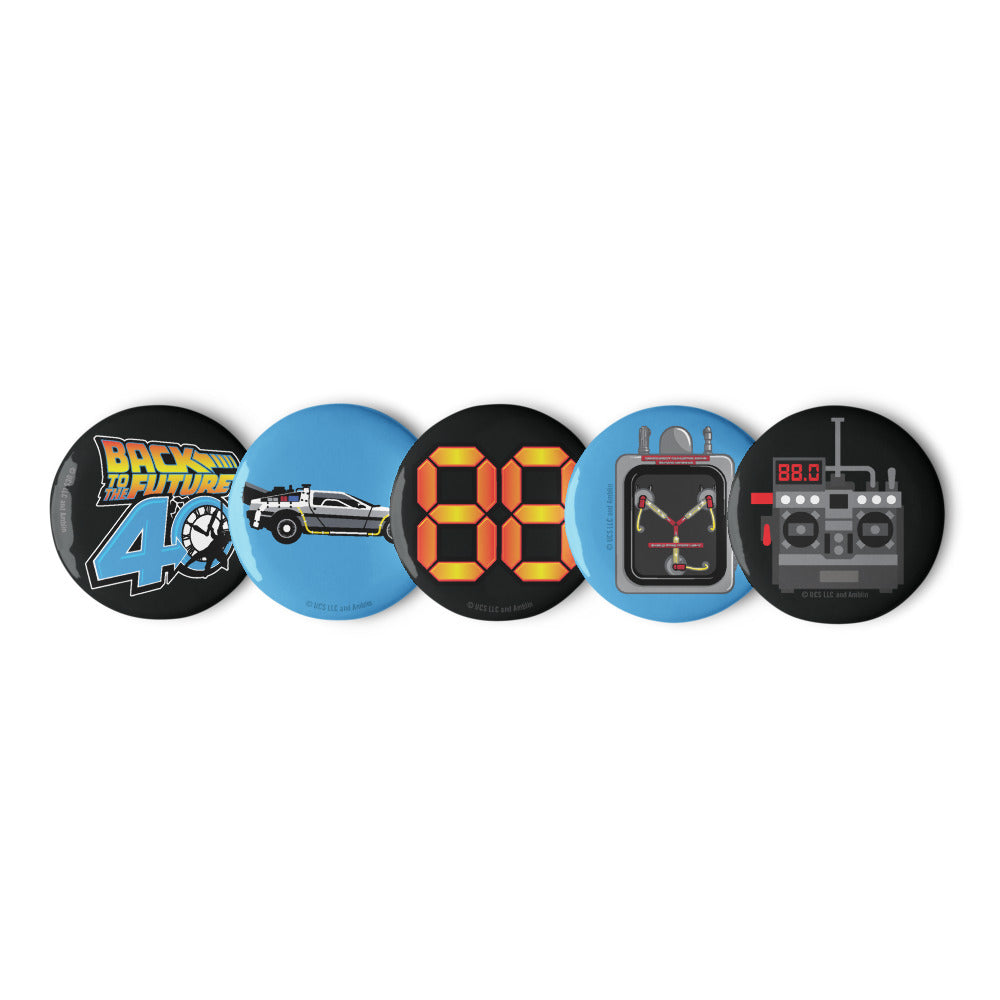 Back to the Future Icons Pin Set – Cinemark Shop