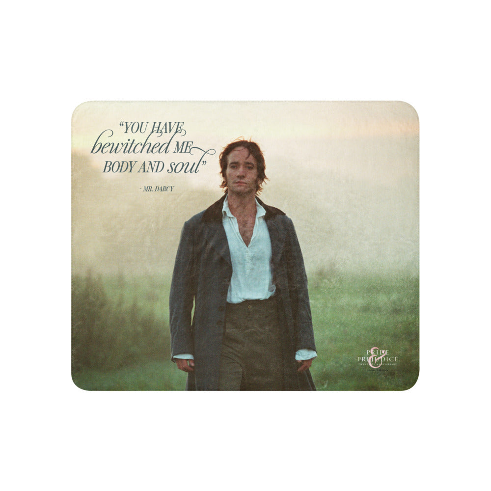 Pride & Prejudice You Have Bewitched Me Premium Sherpa Blanket 50 in x 60 in