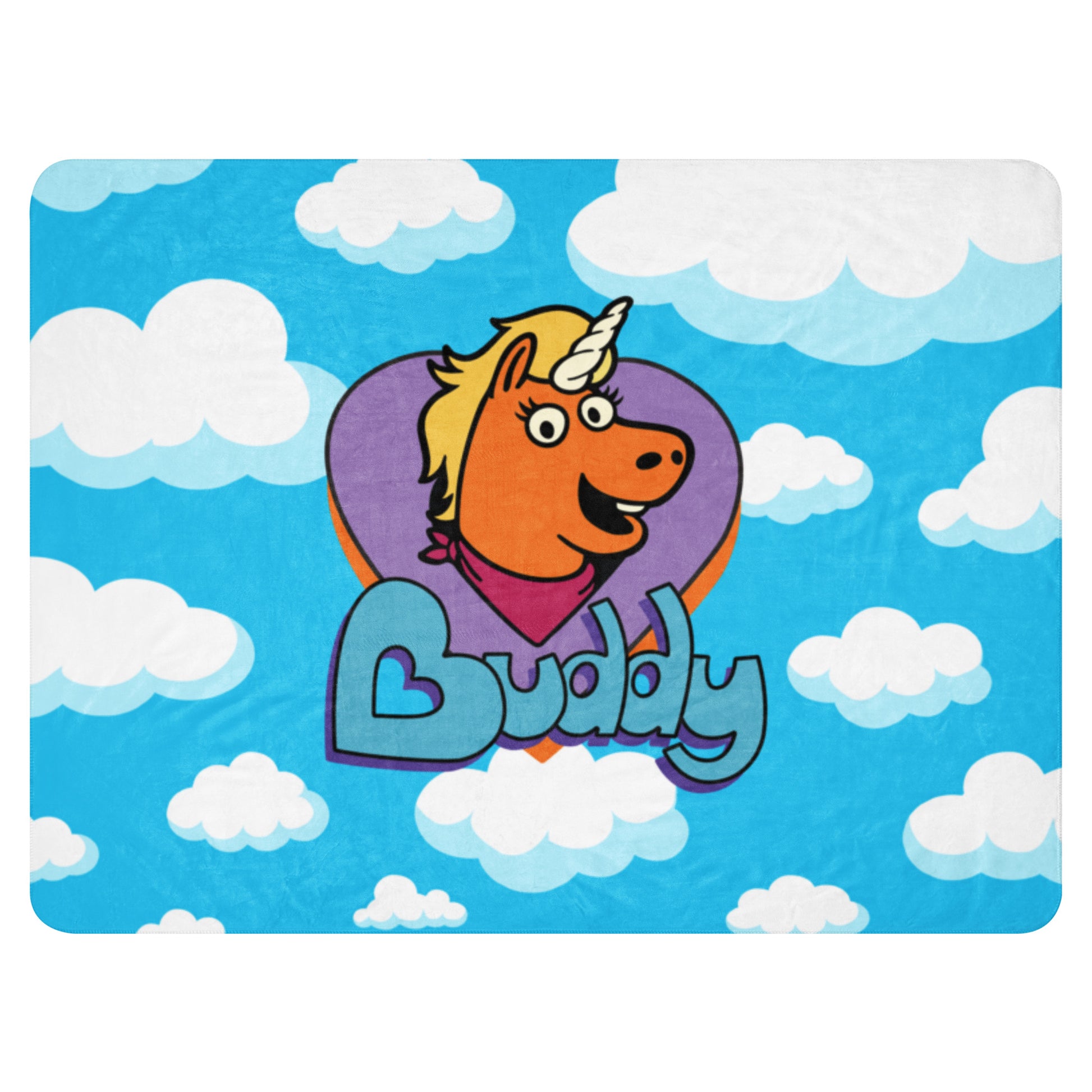 Buddy Logo Sherpa Blanket featuring the AMC Theatres mascot