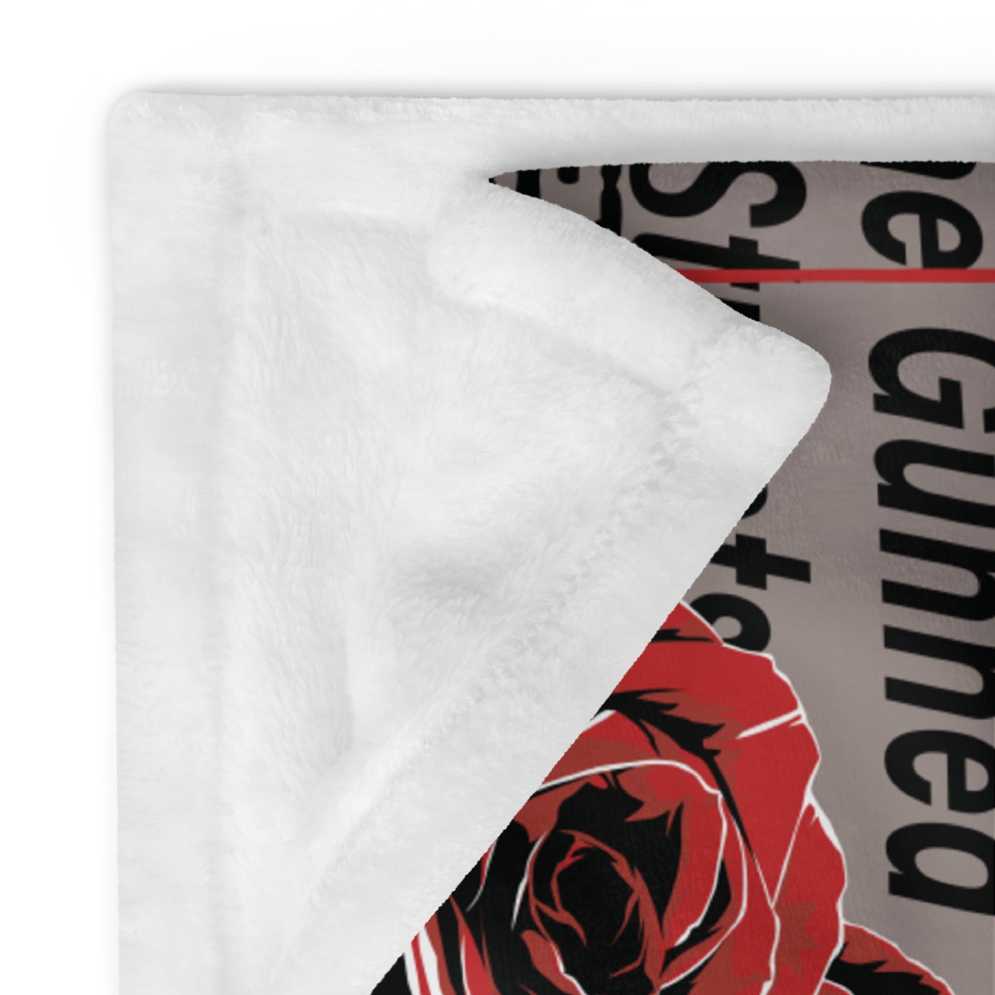 The Godfather Newspaper Sherpa Blanket