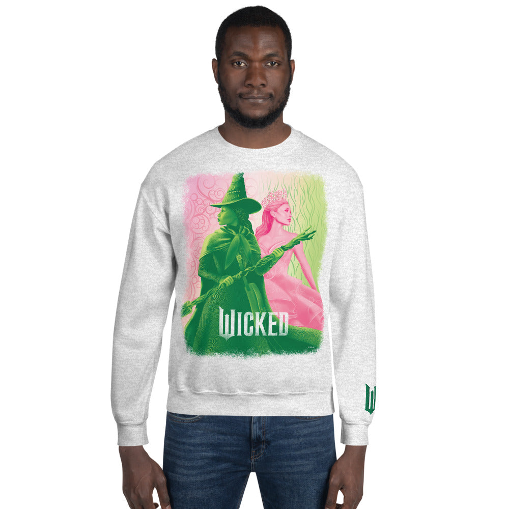 Wicked Elphaba Glinda Crewneck Sweatshirt