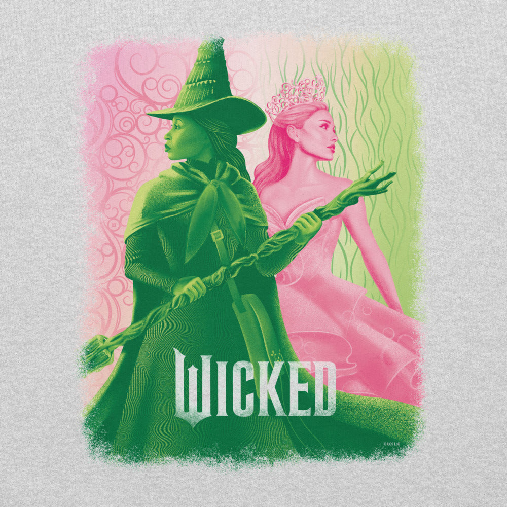 Wicked Elphaba Glinda Crewneck Sweatshirt