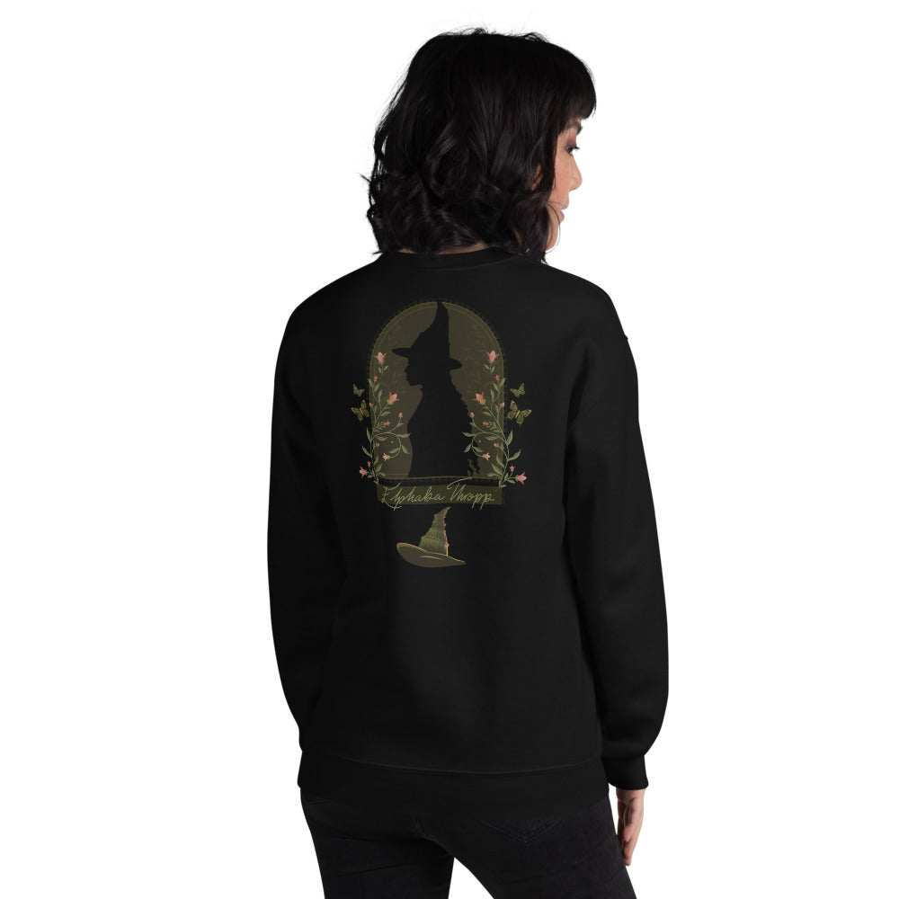 Wicked Enchanted Elements Elphaba Thropp Fleece Crewneck Sweatshirt