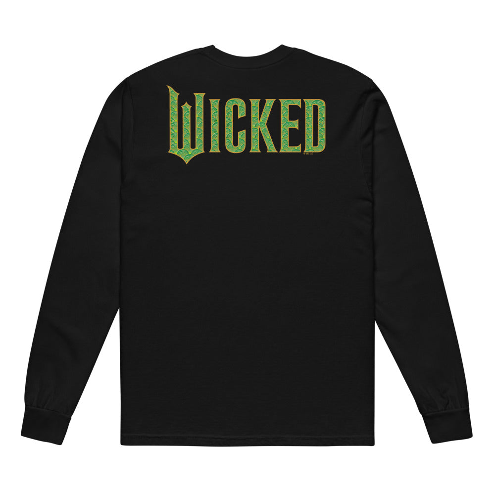 Wicked Logo Long Sleeve T-Shirt Black