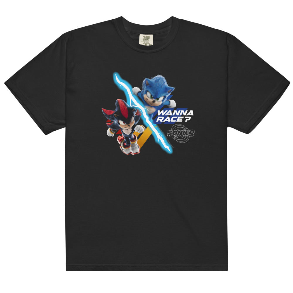 Sonic the Hedgehog 3 Wanna Race? T-Shirt