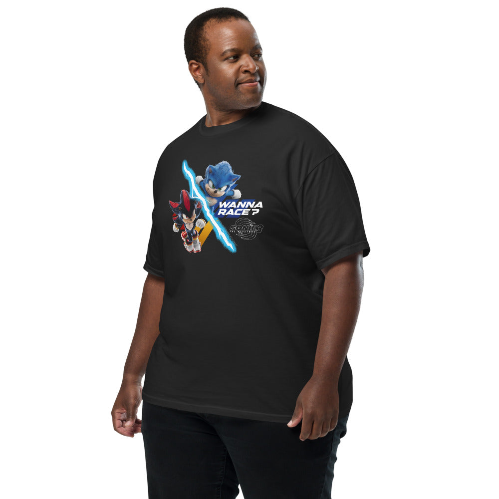 Sonic the Hedgehog 3 Wanna Race? T-Shirt