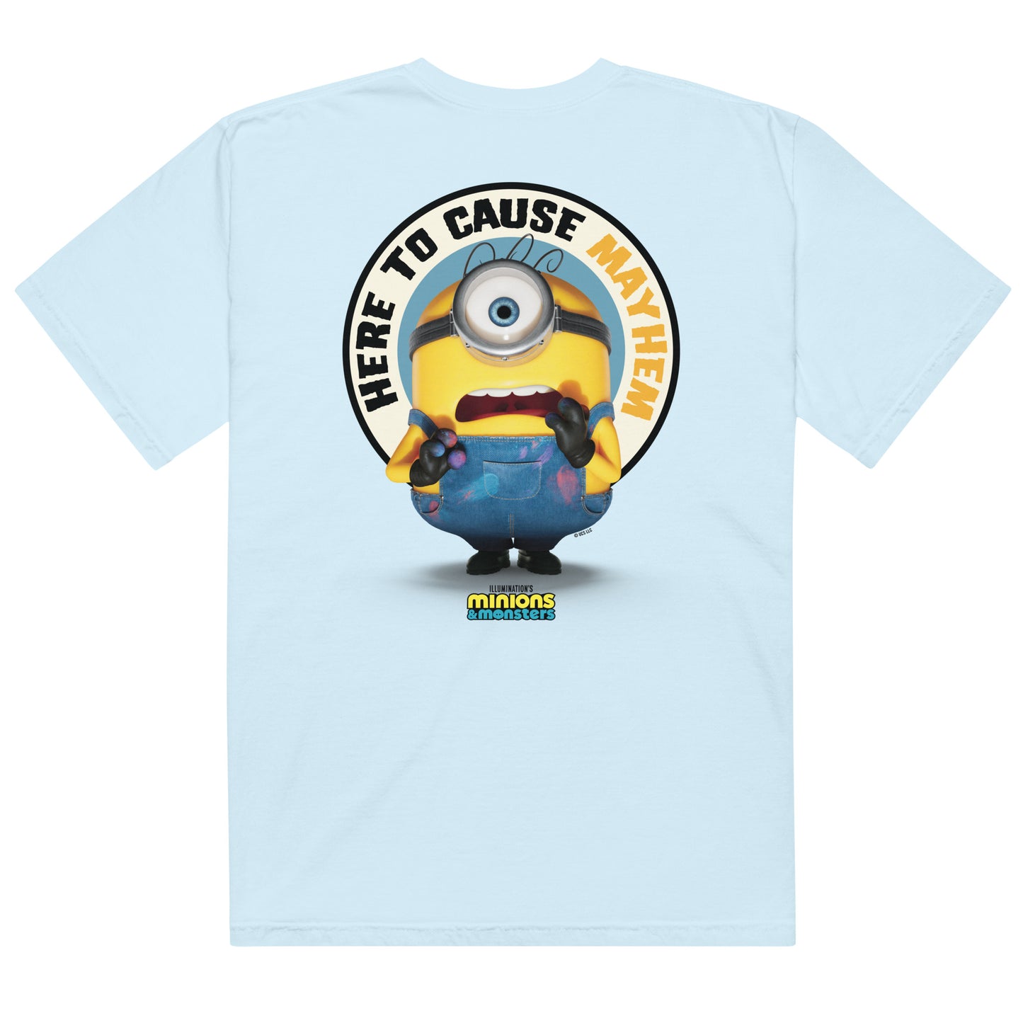 Minions & Monsters Personalized T-Shirt Here to Cause Mayhem
