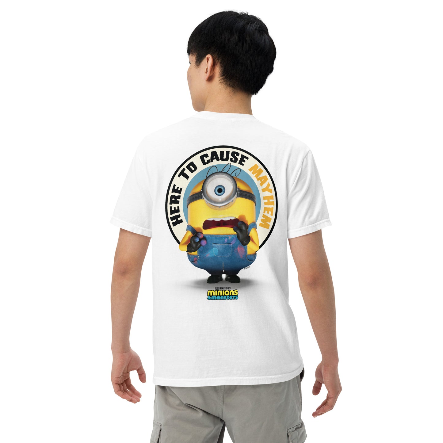 Minions & Monsters Personalized T-Shirt Here to Cause Mayhem