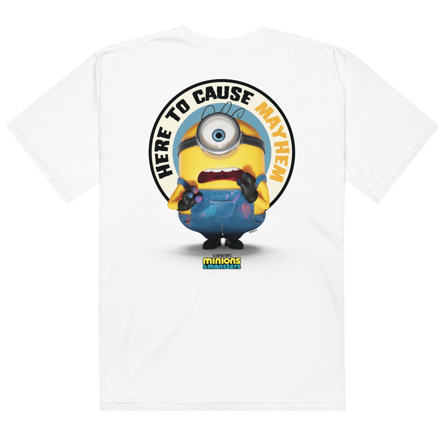 Minions & Monsters Personalized T-Shirt Here to Cause Mayhem