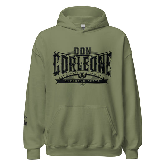 The godfather don corleone hoodie - military green