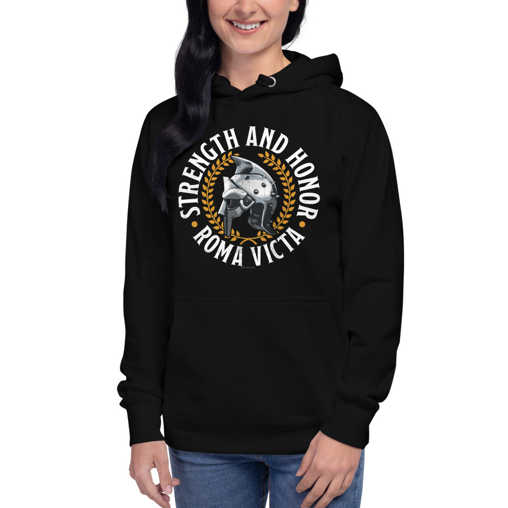 Gladiator Strength and Honor Hoodie