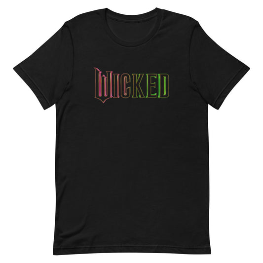 Wicked logo t-shirt - black