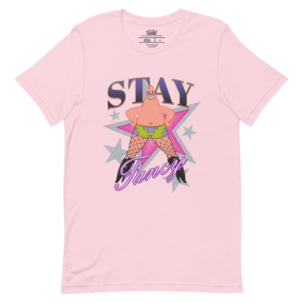 SpongeBob SquarePants Patrick Fishnets Stay Fancy T-Shirt
