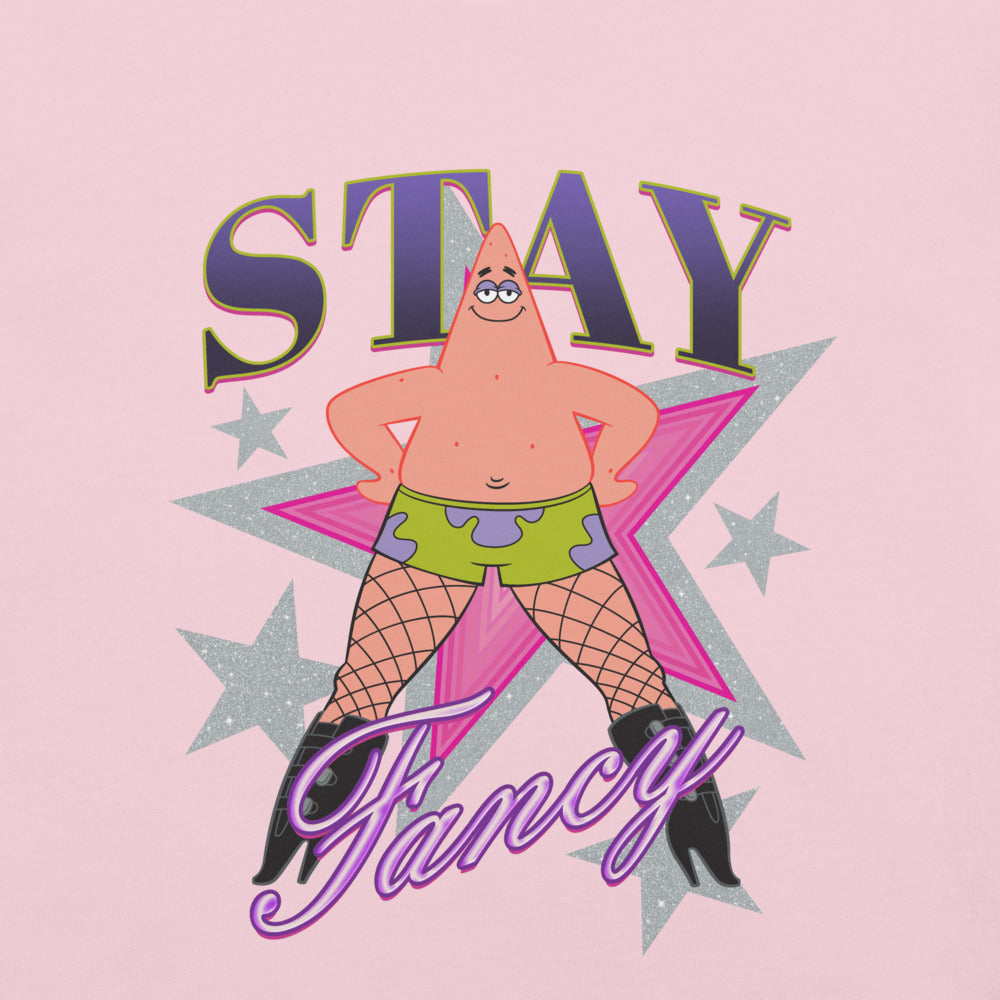 SpongeBob SquarePants Patrick Fishnets Stay Fancy T-Shirt