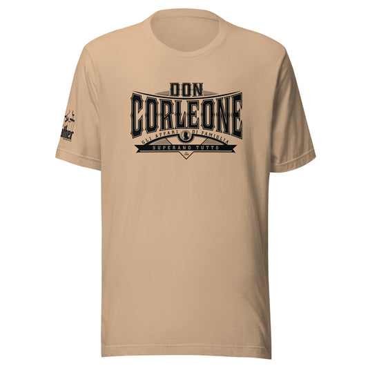 The godfather don corleone t-shirt - tan