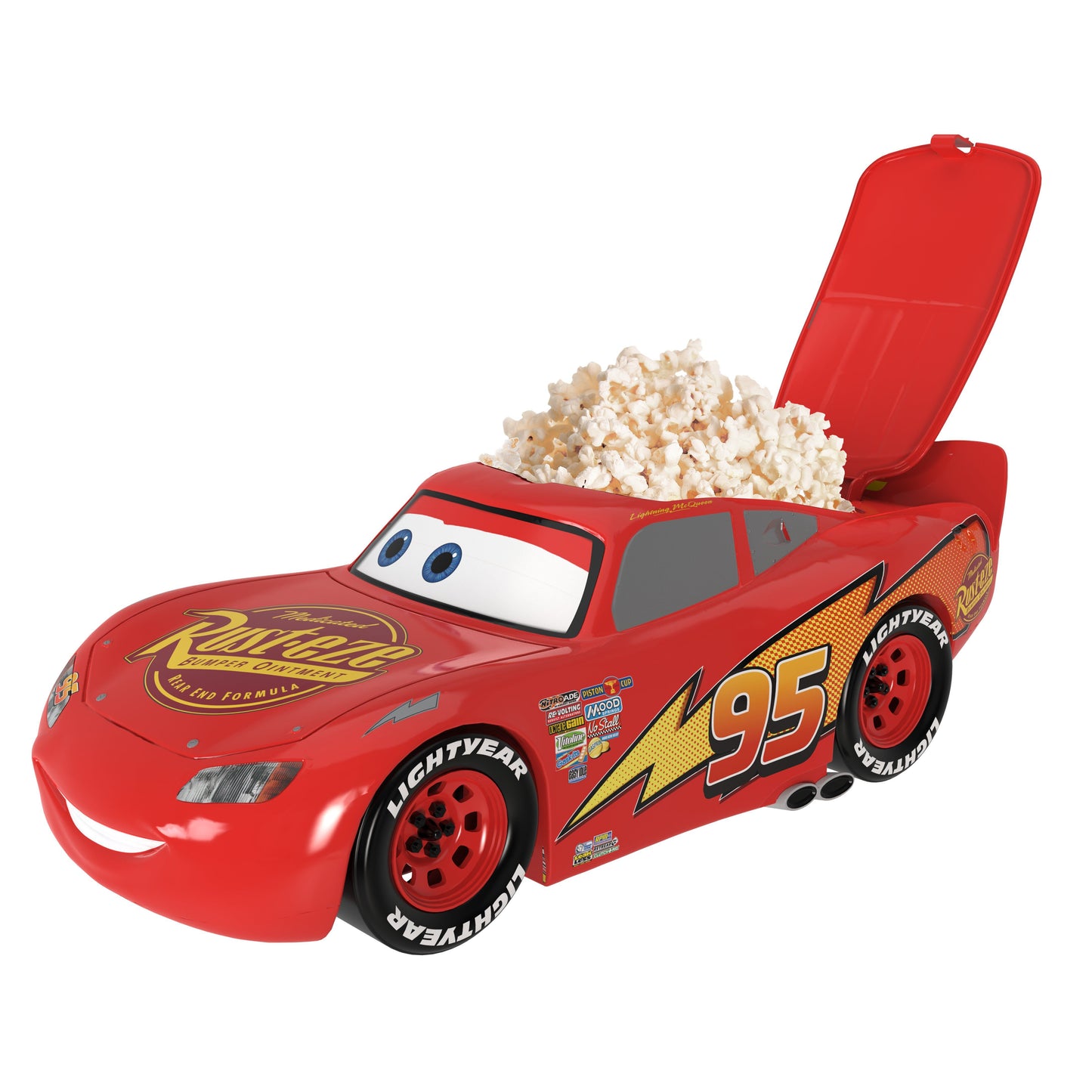 Cars 20th Anniversary McQueen Race Car Popcorn Container-4