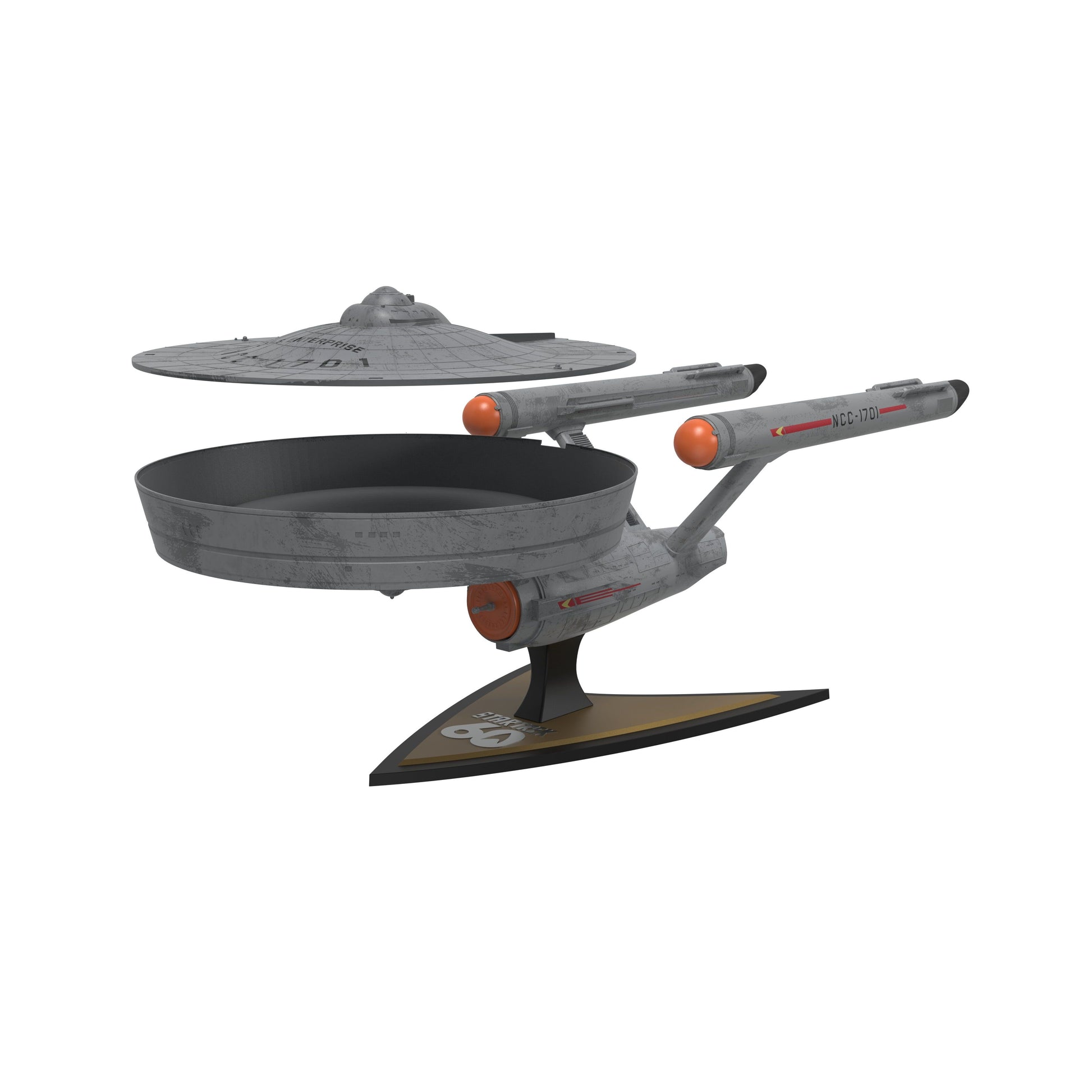 Star Trek collectible starship popcorn bucket side profile