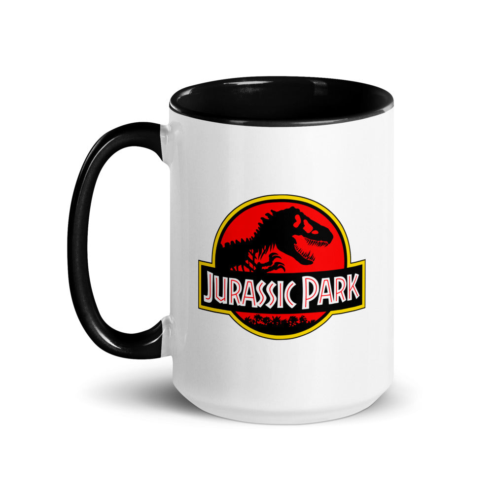 Jurassic Park Logo Two-Tone Mug 15 oz