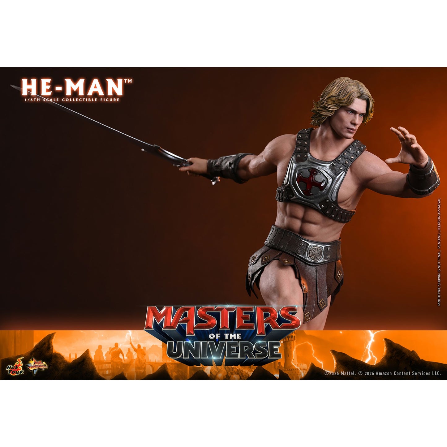 Masters of the Universe Sixth Scale Figure He-Man