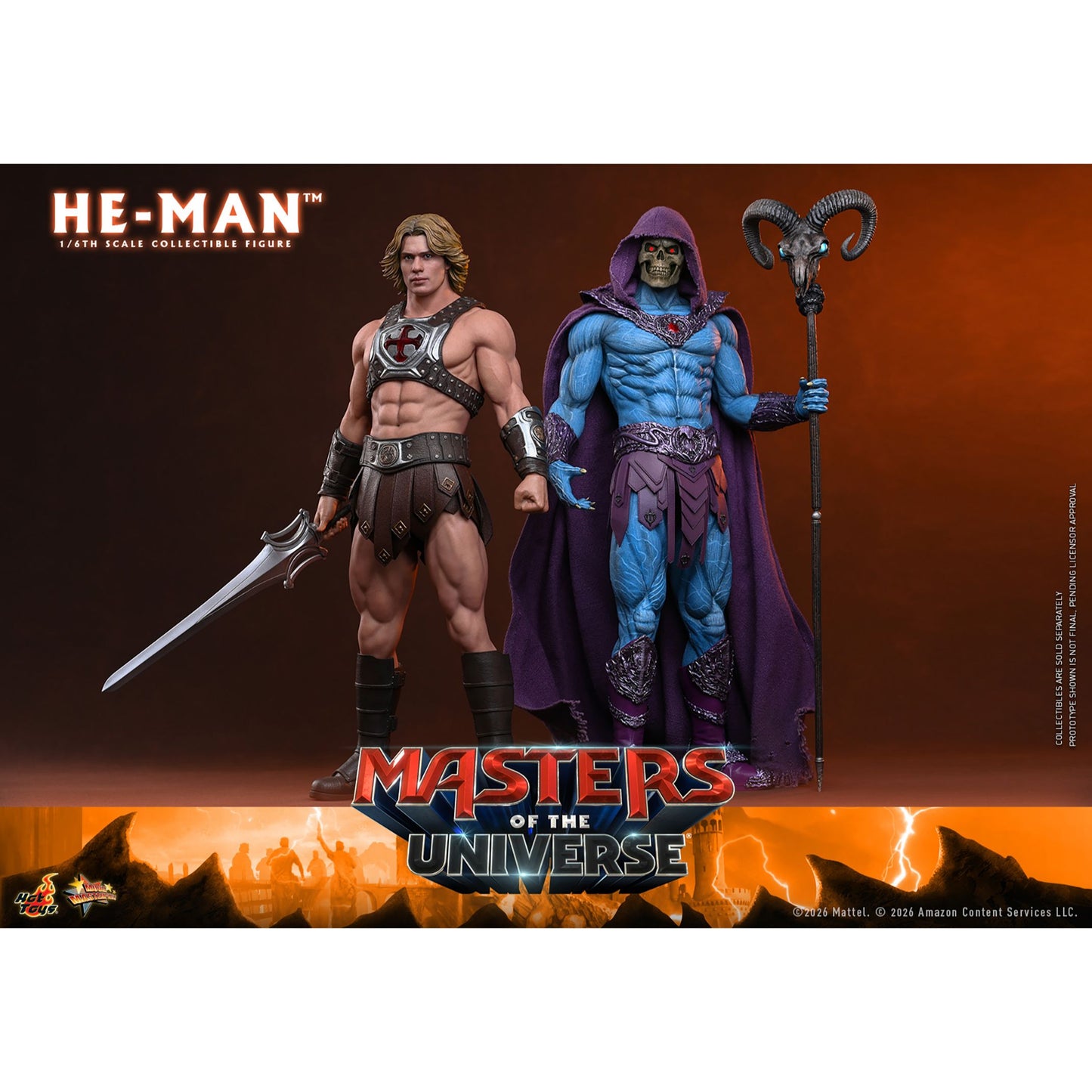 Masters of the Universe Sixth Scale Figure He-Man