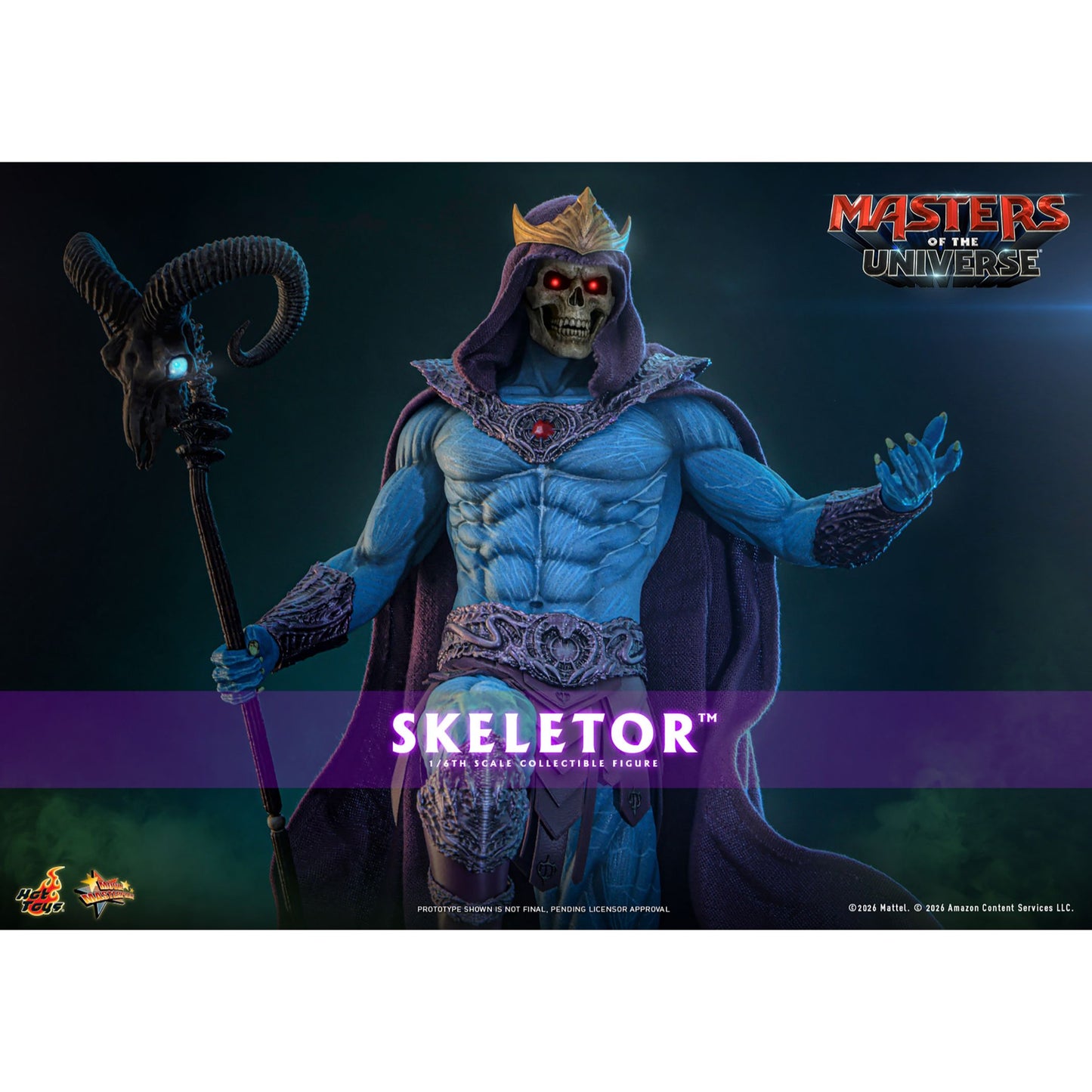 Masters of the Universe Skeletor Sixth Scale Figure