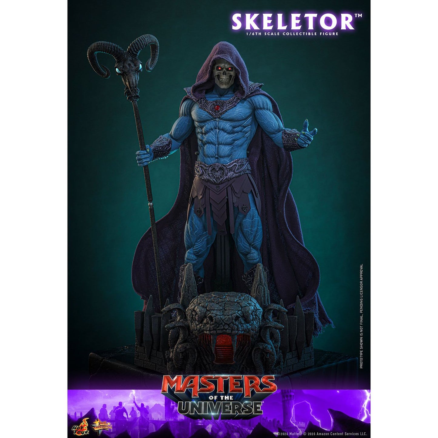 Masters of the Universe Skeletor Sixth Scale Figure