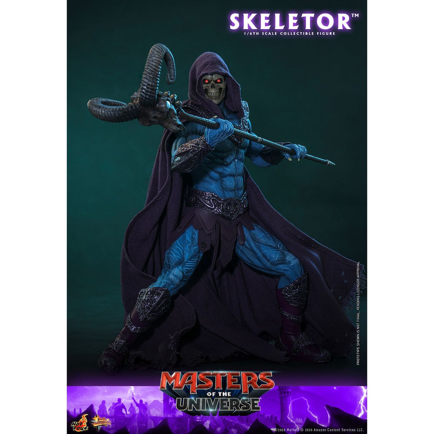 Masters of the Universe Skeletor Sixth Scale Figure