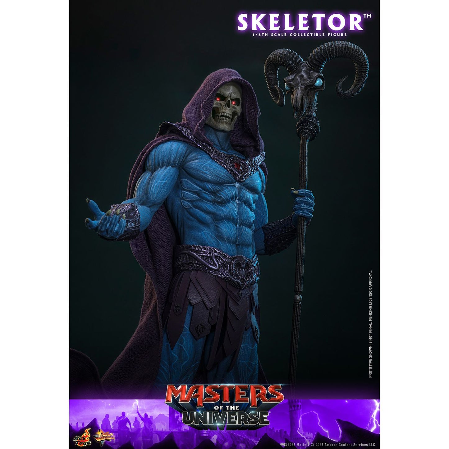 Masters of the Universe Skeletor Sixth Scale Figure