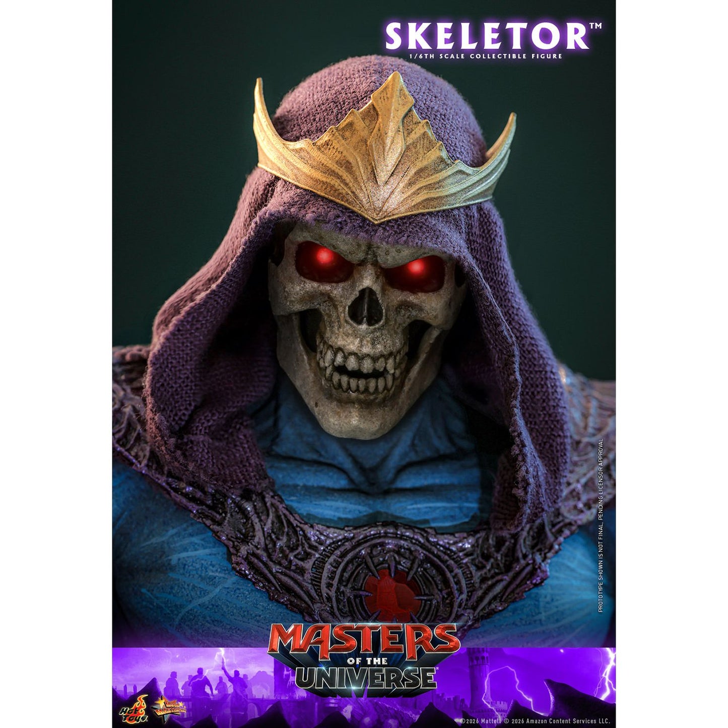 Masters of the Universe Skeletor Sixth Scale Figure