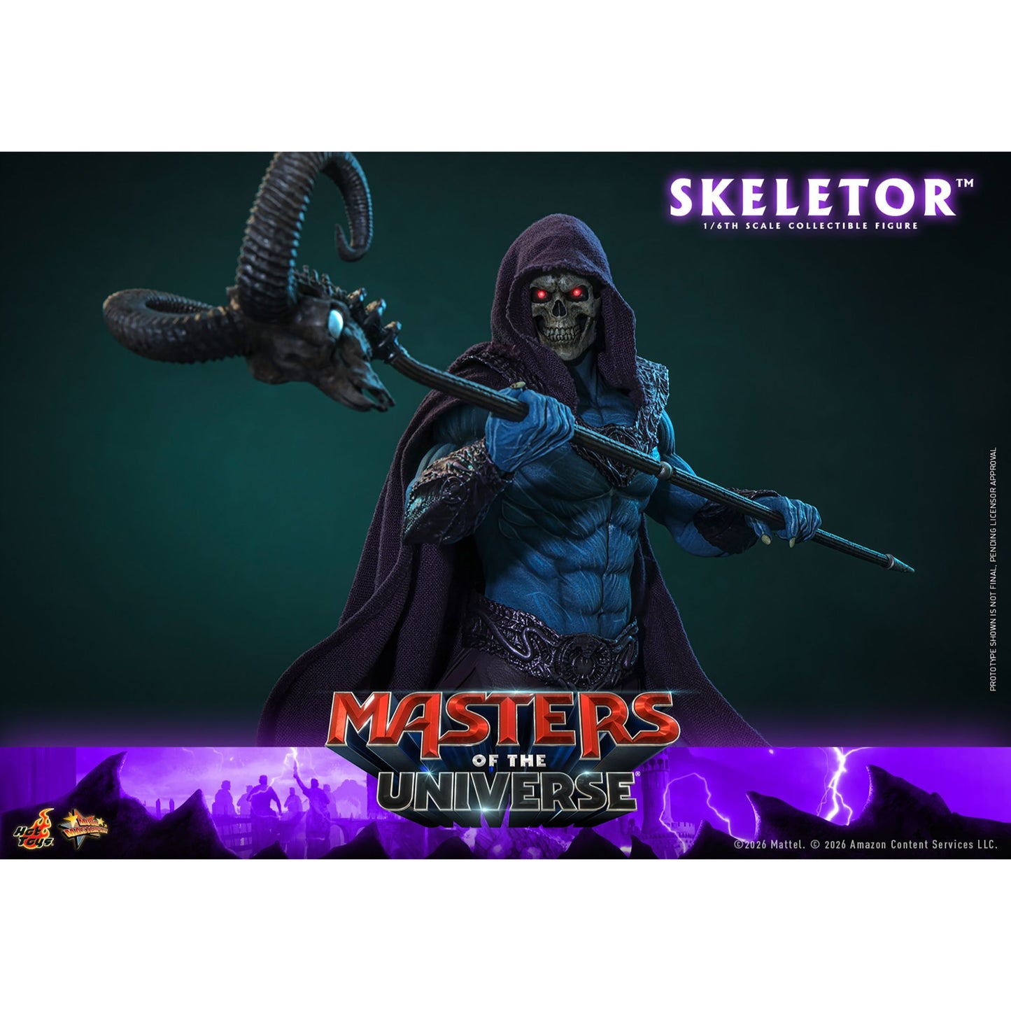Masters of the Universe Skeletor Sixth Scale Figure