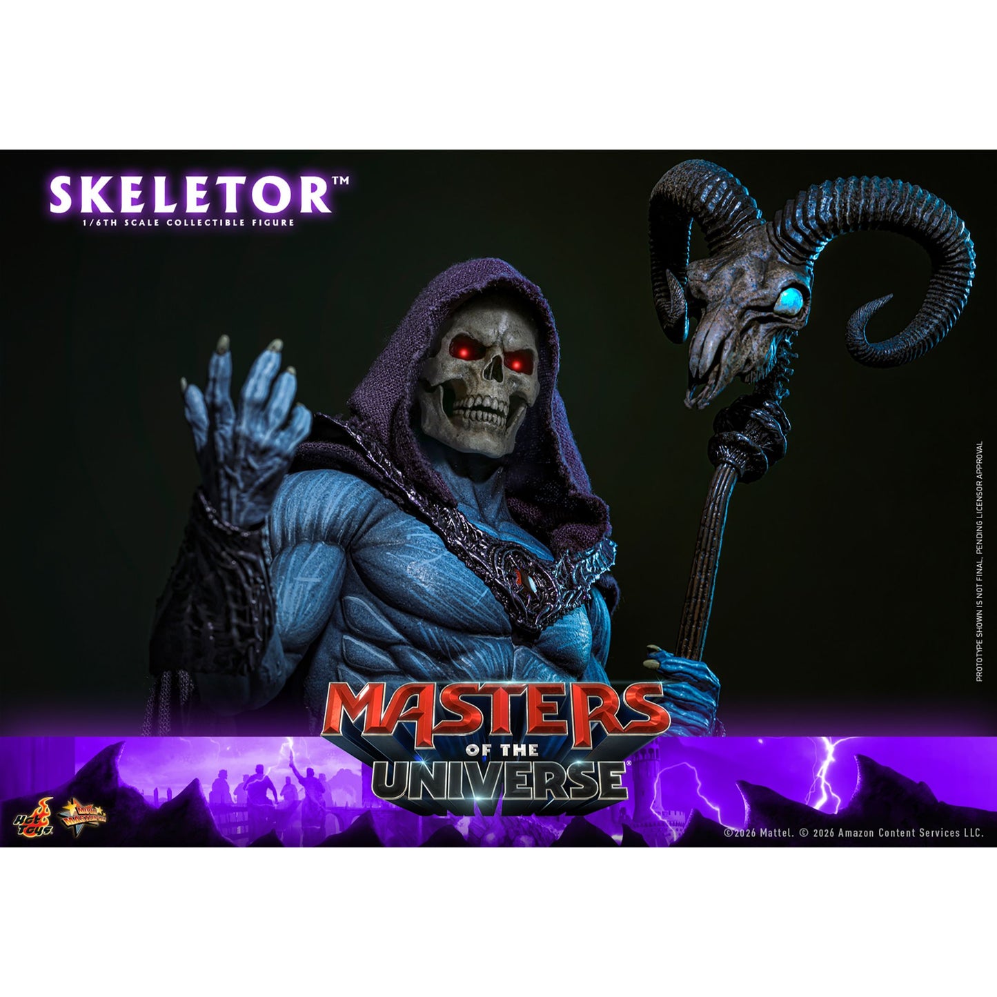 Masters of the Universe Skeletor Sixth Scale Figure