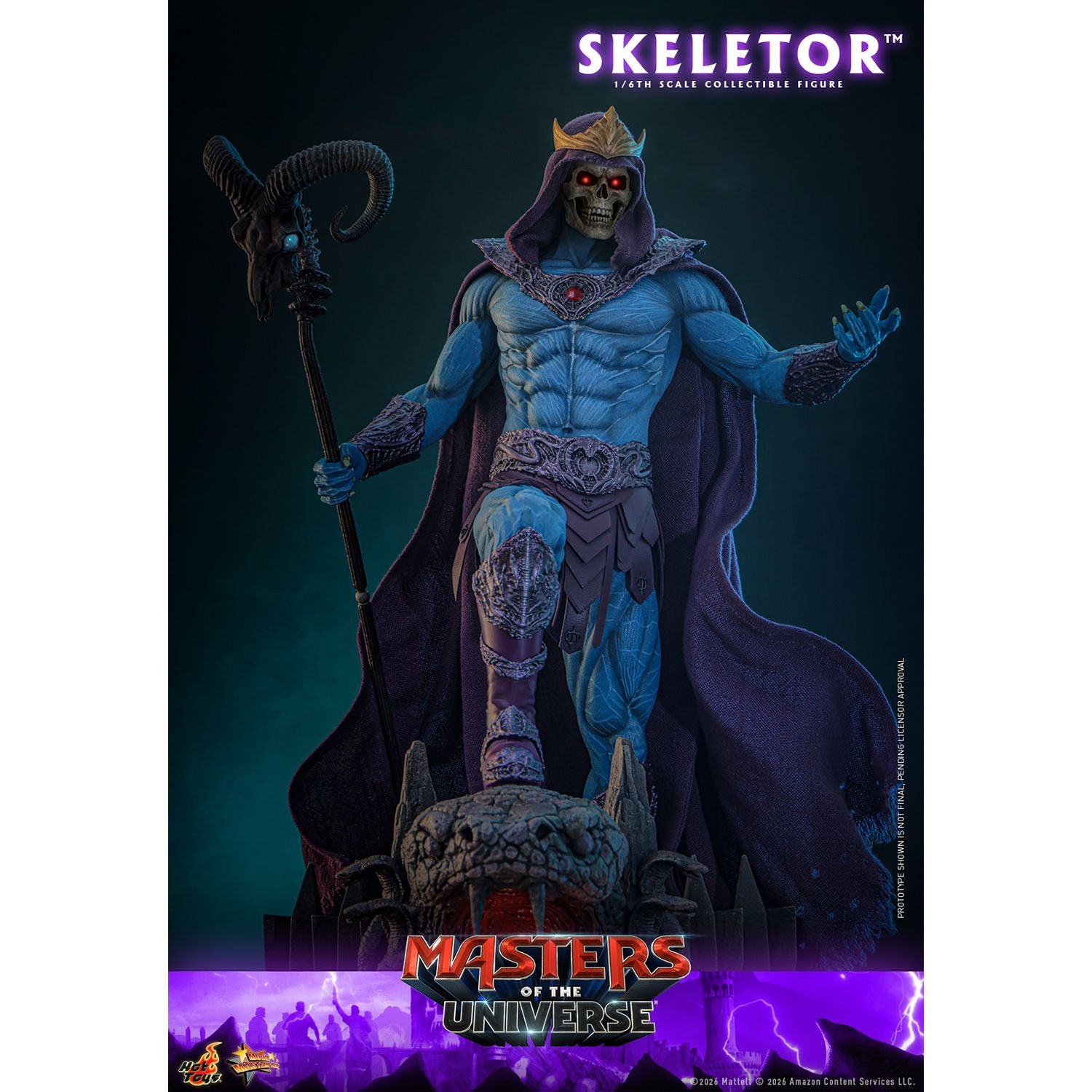 Masters of the Universe Skeletor Sixth Scale Figure