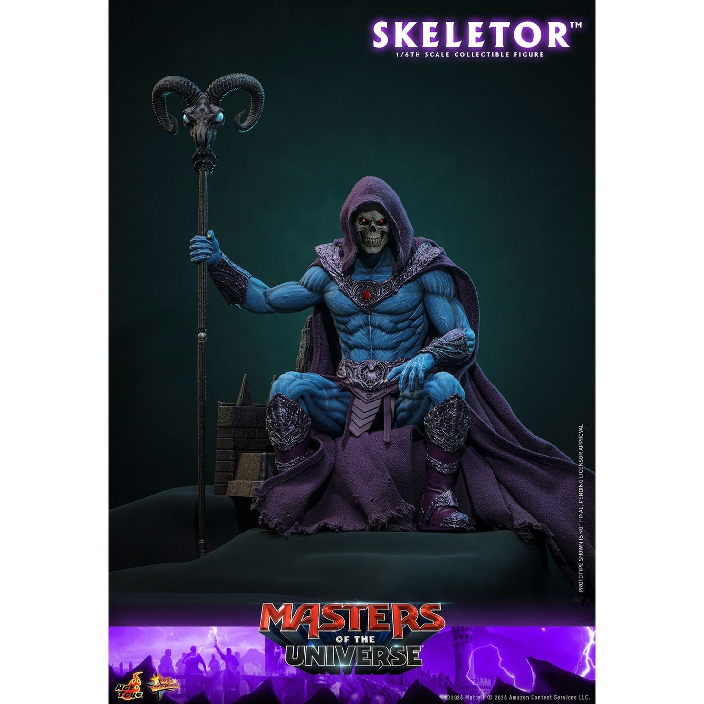 Masters of the Universe Skeletor Sixth Scale Figure