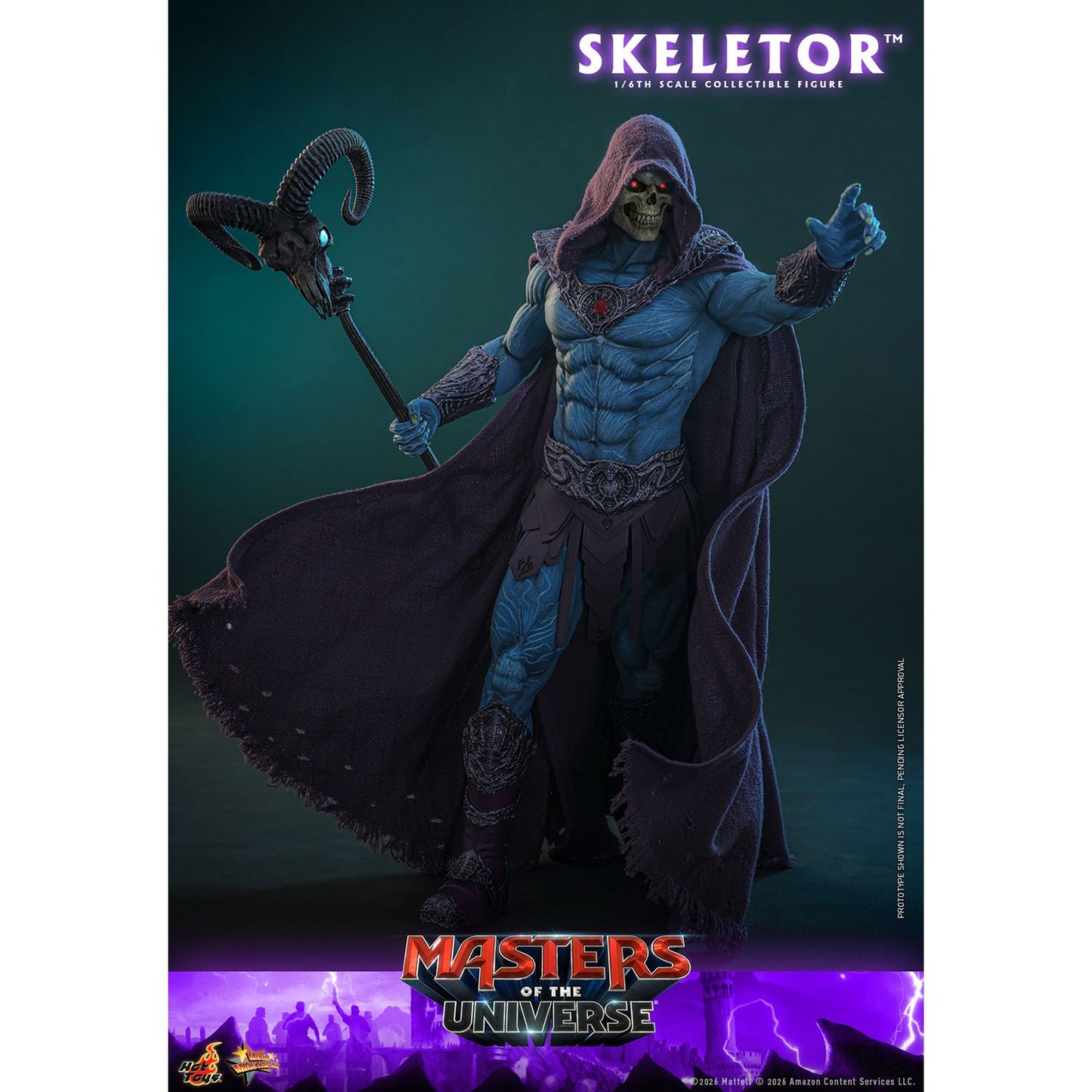Masters of the Universe Skeletor Sixth Scale Figure