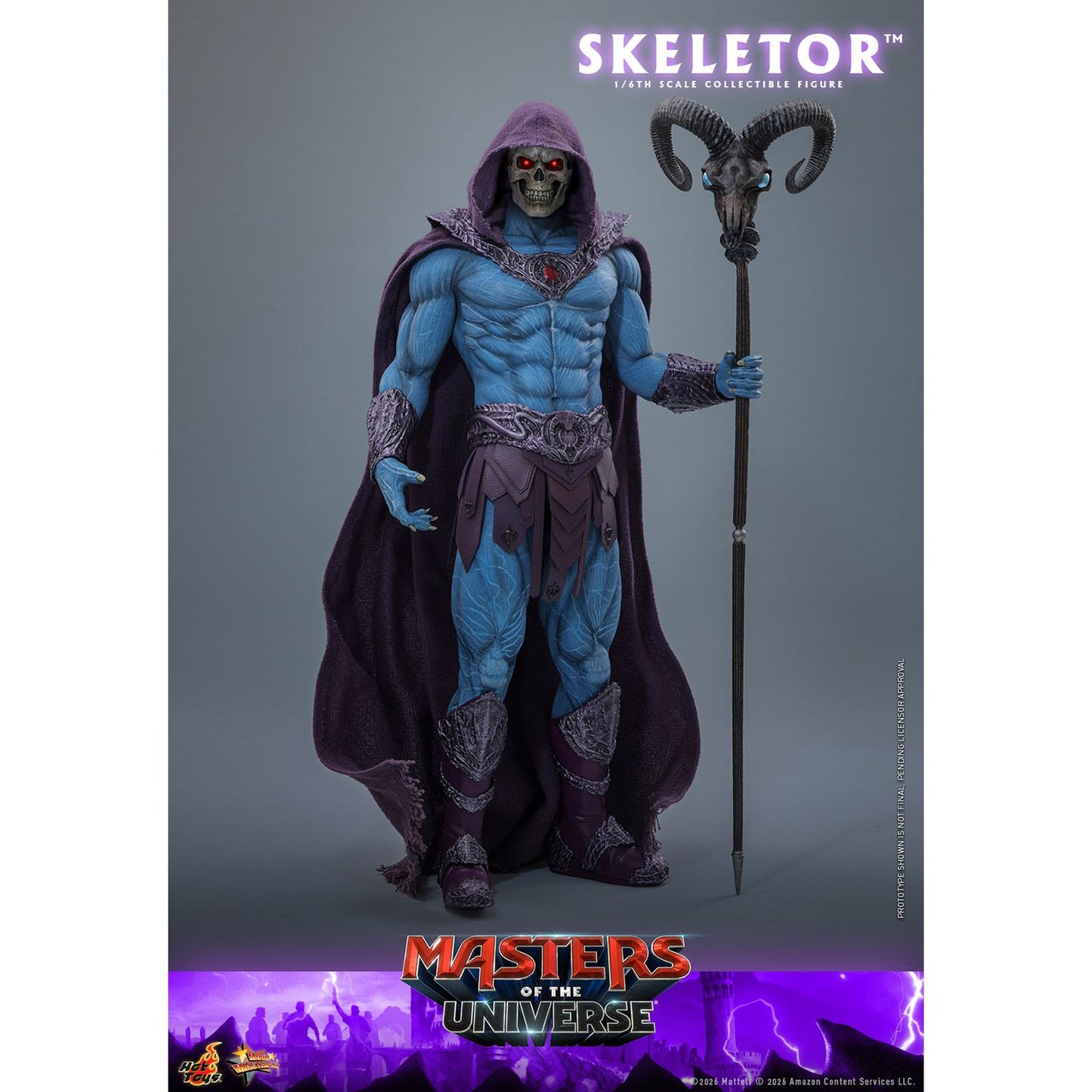 Masters of the Universe Skeletor Sixth Scale Figure