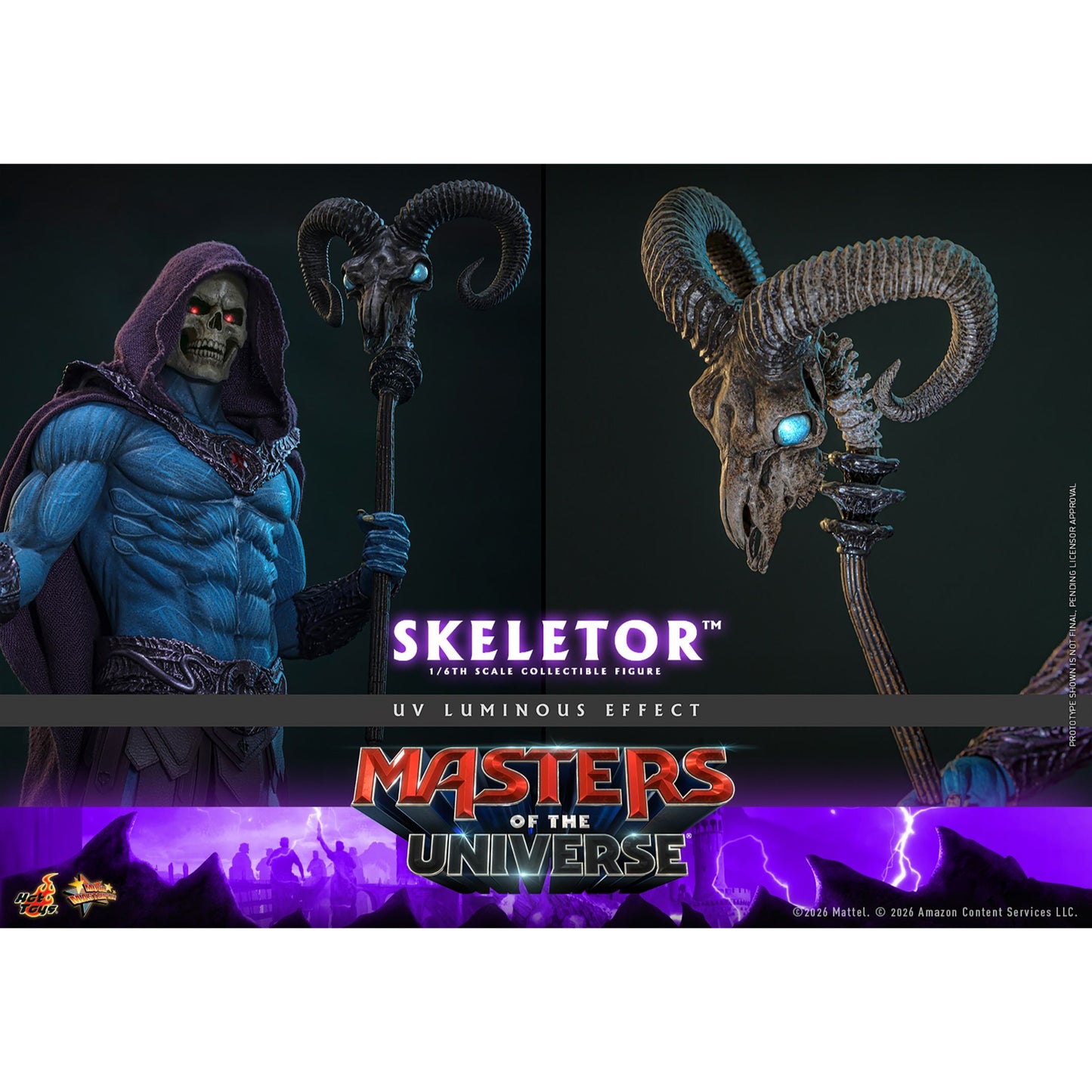 Masters of the Universe Skeletor Sixth Scale Figure
