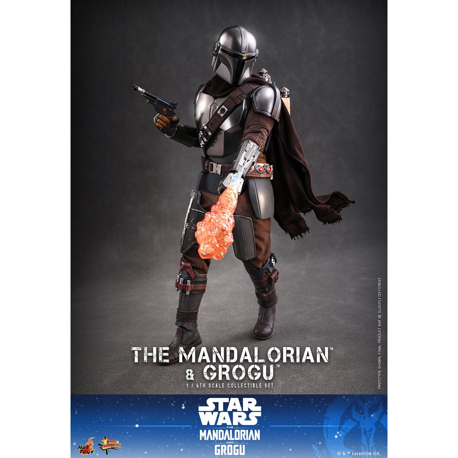 The Mandalorian™ & Grogu™ 1/6th Scale Figure Set – Cinemark Shop