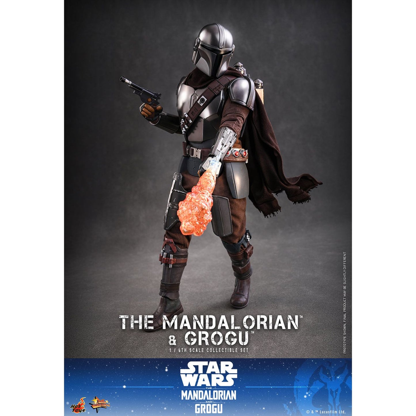 The Mandalorian™ and Grogu™ Sixth Scale Figure Set by Hot Toys-19