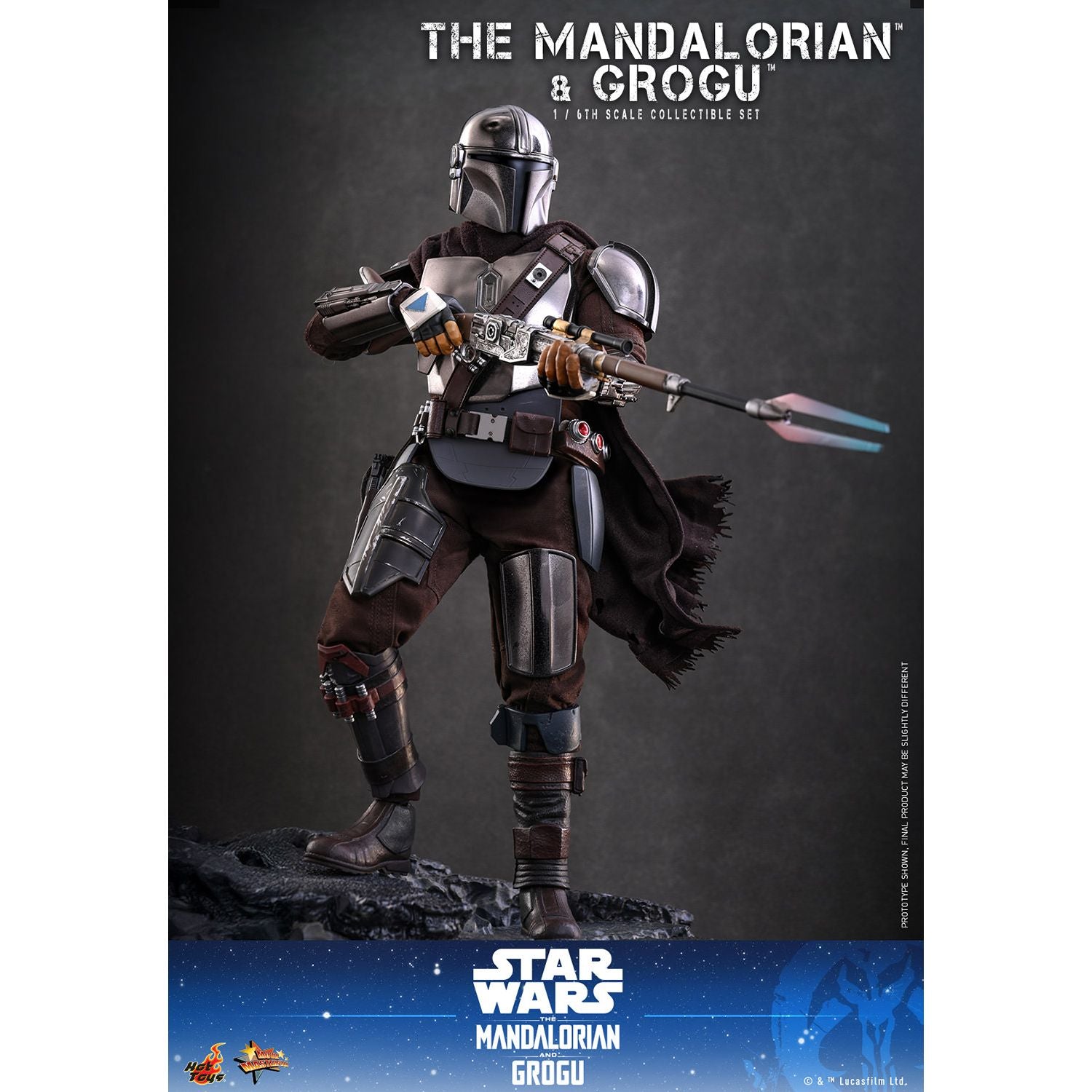 The Mandalorian & Grogu 1/6 Scale Figure Set | Cinemark Shop