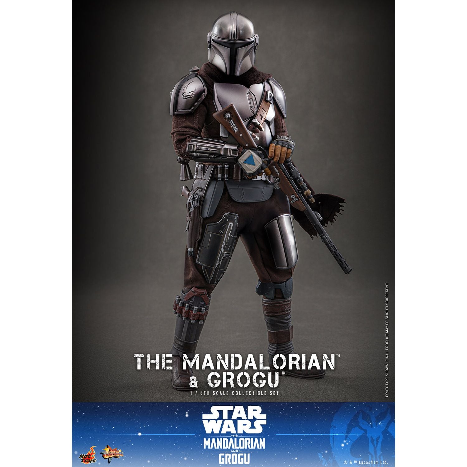The Mandalorian & Grogu 1/6 Scale Figure Set | Cinemark Shop